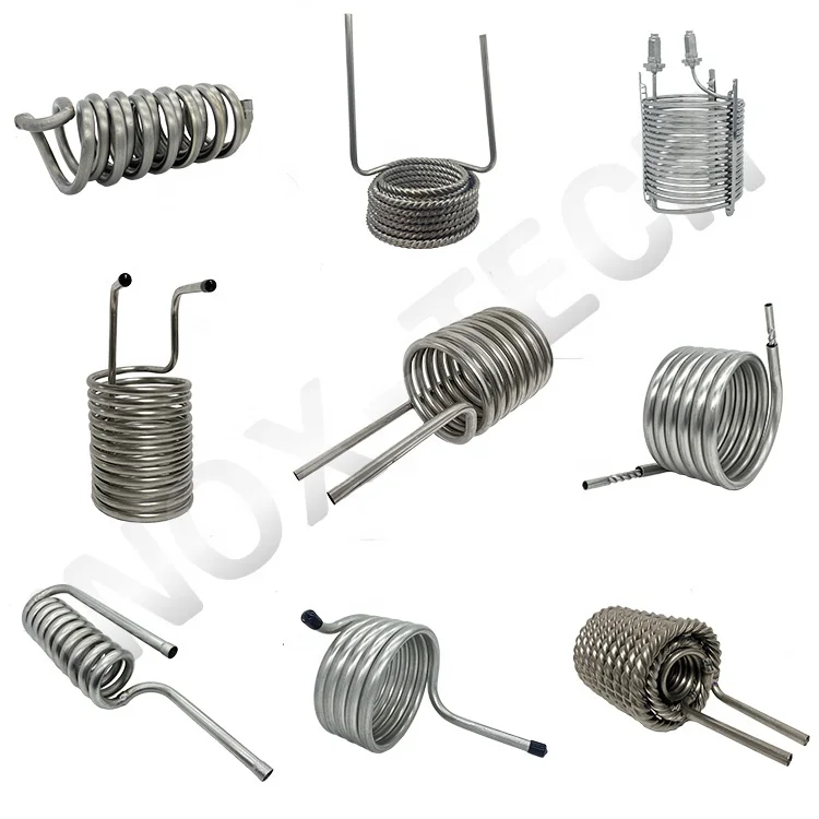 
Stainless steel professional custom industrial heat exchange internal external double-layer food heat exchanger 