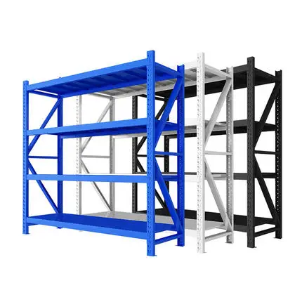 Heavy shelves Bolt-free multi-storey home office balcony supermarket warehouse store books toy display rack