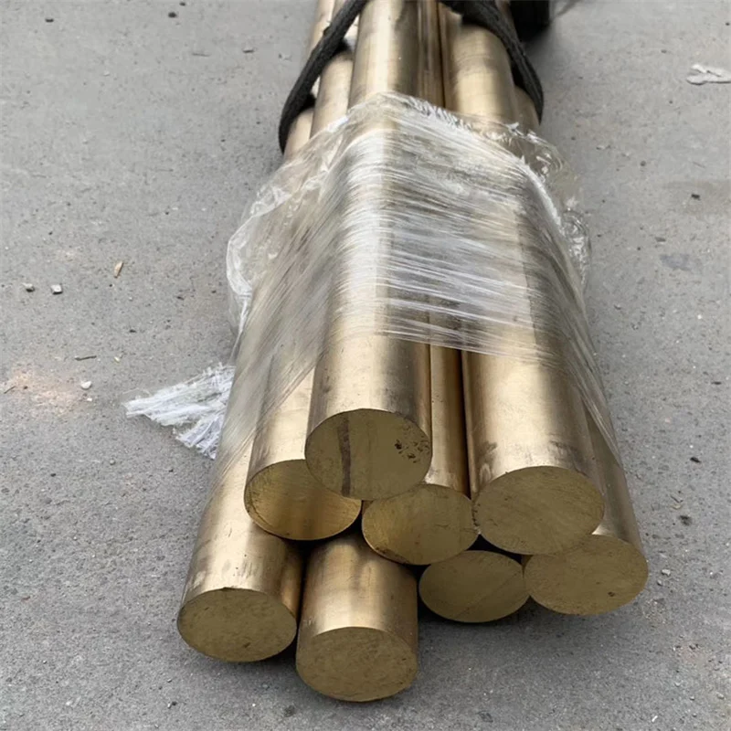 High Quality Metal Rod Brass Copper Bar Round Solid Bronze Brass Bar In Stock