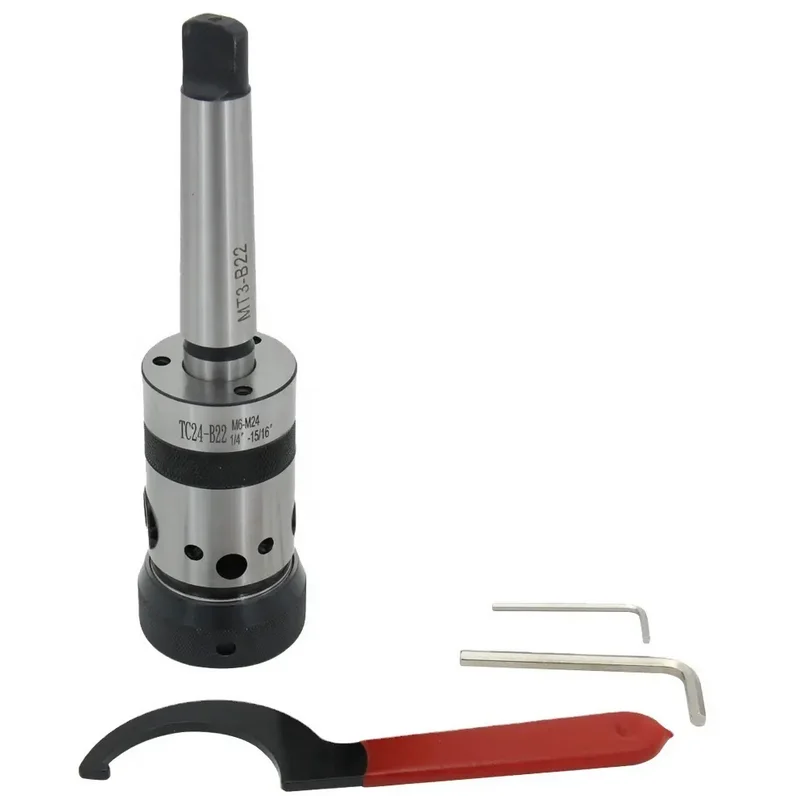 Universal Tapping Chuck set with morse taper arbor MT2 MT3 TC13 TC16 TC24 use tapping machine M3 to M24 tapping chuck