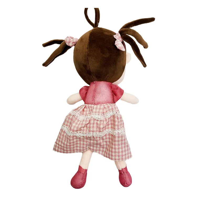New Design Beautiful Stuffed Plush Flashing Skirt 45/60/70/90 Cm Little Girl Baby Doll Toy
