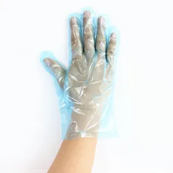 Rubber Latex Free Poly PE Plastic Disposable Gloves with Hygienic and Easy to Use