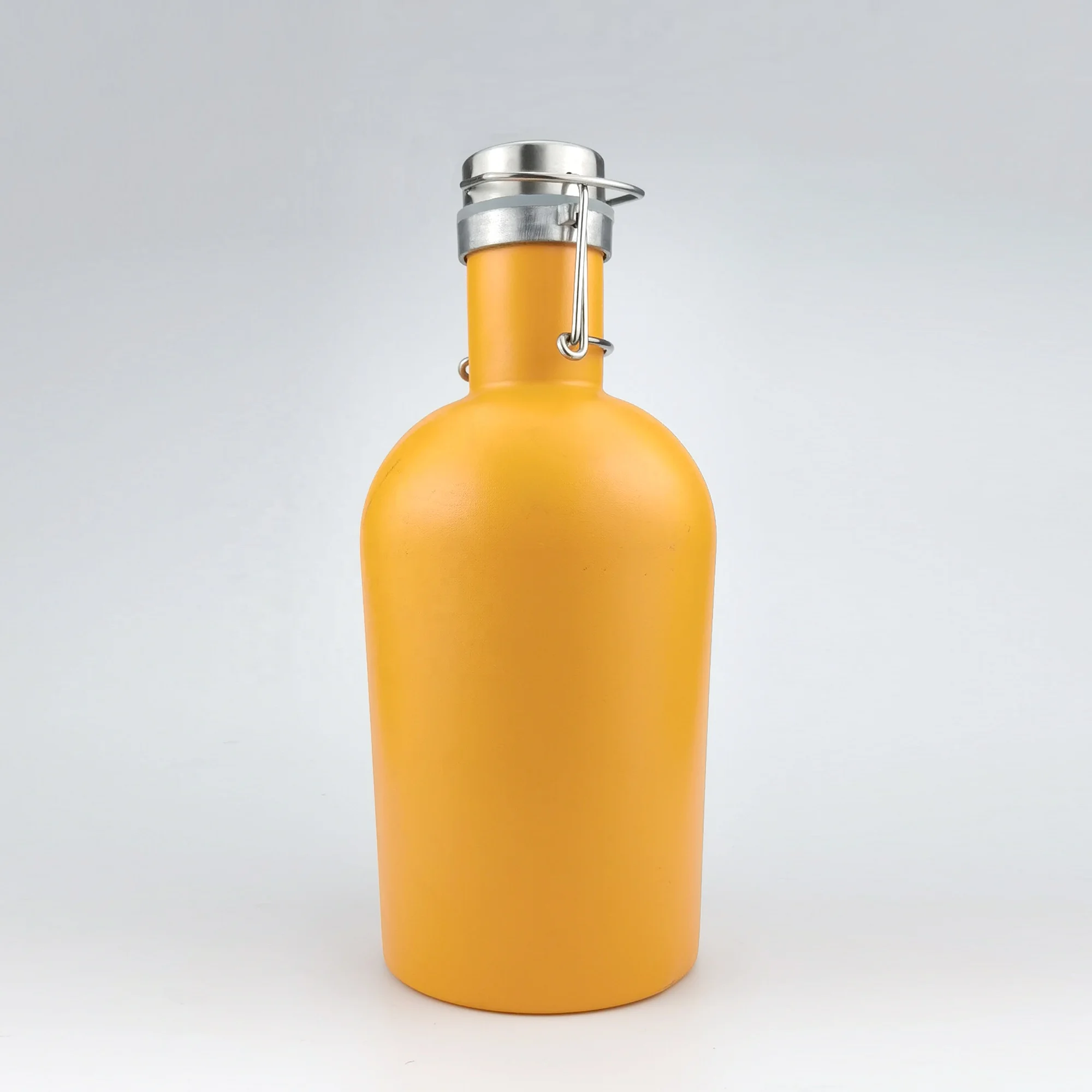 2L Stainless Steel 304 Food Grade Beer bottles Beer Growler Beer Keg Wholesale Double Wall 18/8 Insulated Vacuum with lid