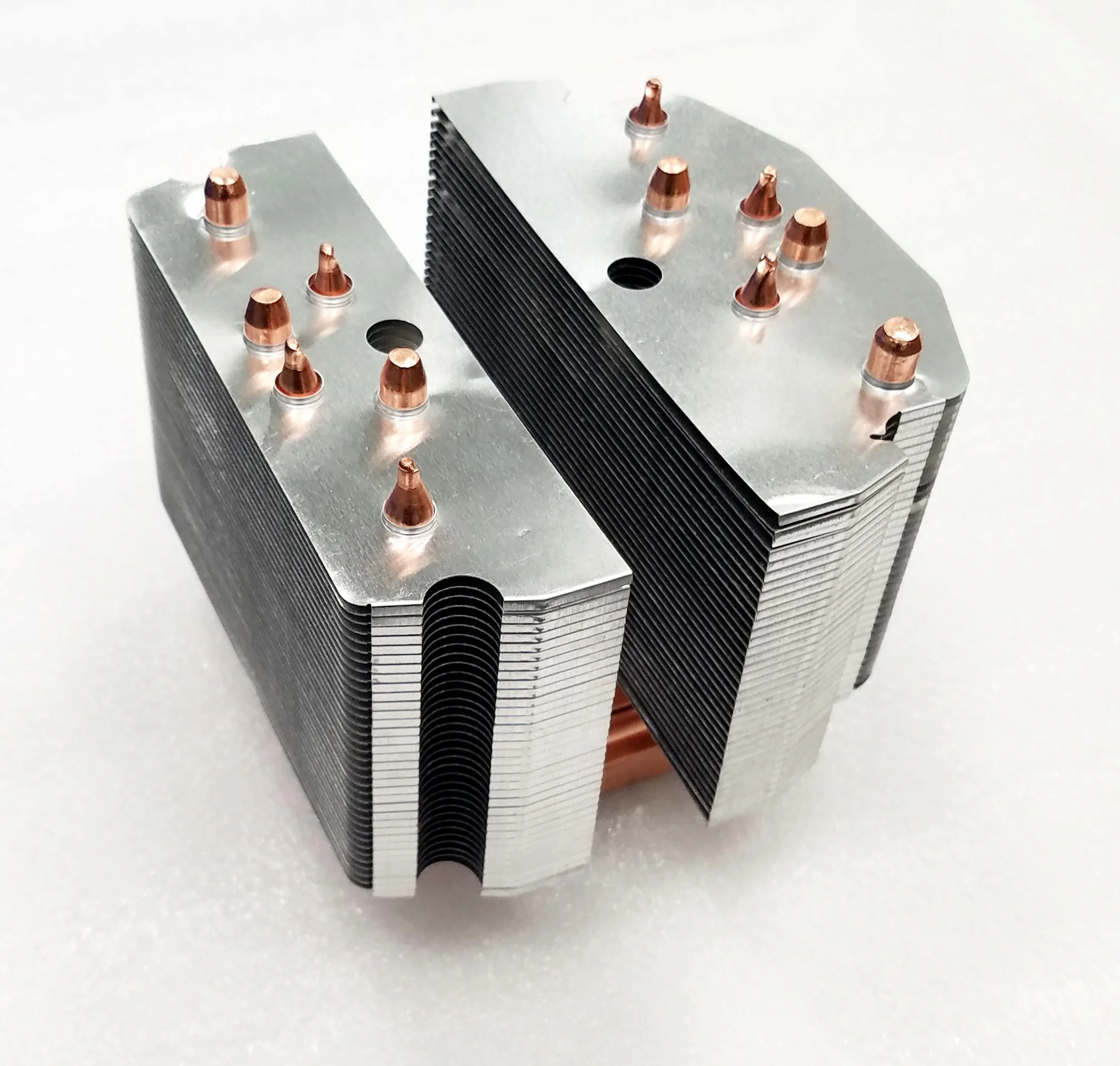 300W Round LED Lighting Heatsink with Heatpipes