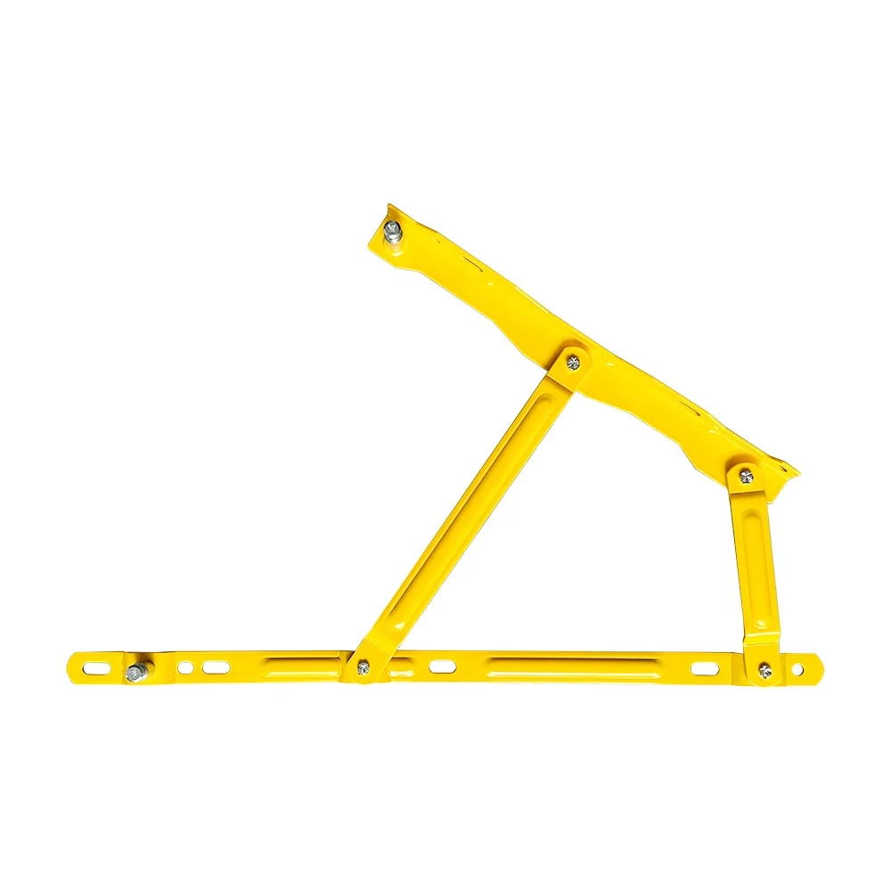 Storage pneumatic rod folding slat bed frame wall bed hydraulic support heavy duty gas lift mechanism