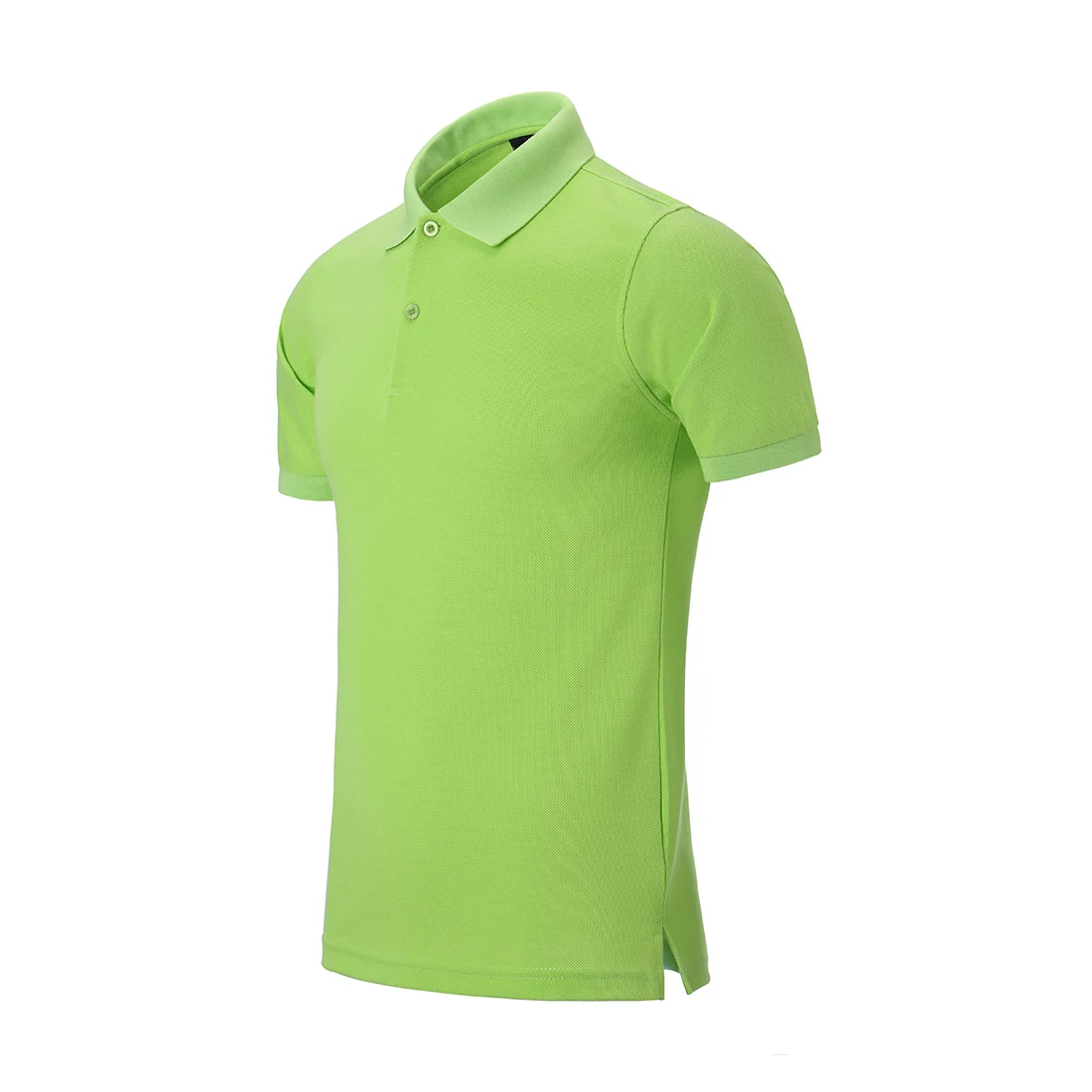 Premium Biodegradable Custom Logo Printing Soft Fabric Mix Colors 190G Spandex Tees Orange School Polo Shirts
