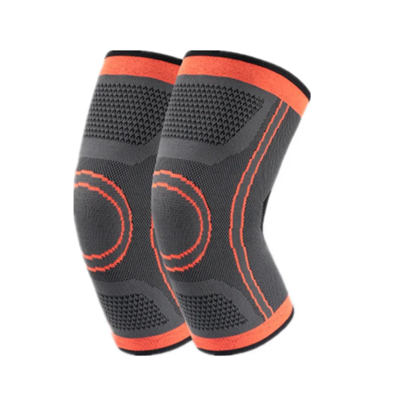 High Quality Elastic Adjustable Sports Basketball Compression Knee Sleeves for Arthritis ACL