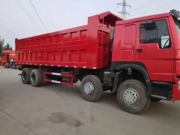 
High quality howo used cargo dump truck for sale 