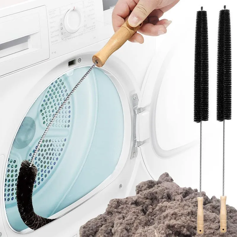 DS4035 Clothes Dryer Lint Brush Vent Trap Cleaner Home Essentials Long Flexible Vacuum Brush Dryer Vent Cleaner Kit