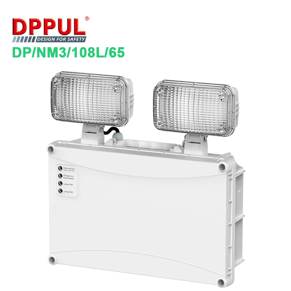  Оптовая продажа LED IP65 высокая яркость поворотной головкой лампы Режим постоянного тока 4 3 Вт 108 шт. перезаряжаемная аварийная twinspot