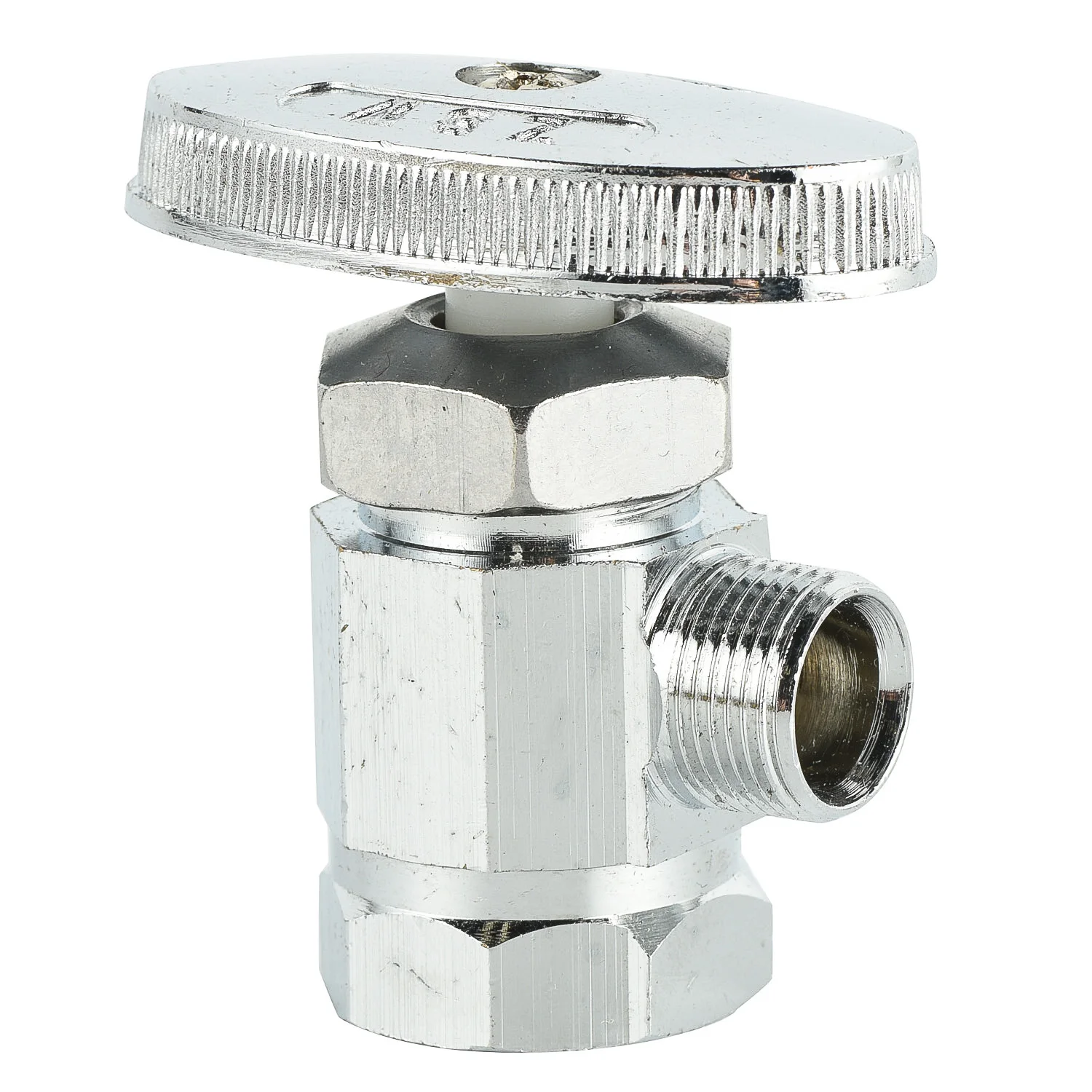 1/2-3/4 inch chrome plated brass angle valve male thread