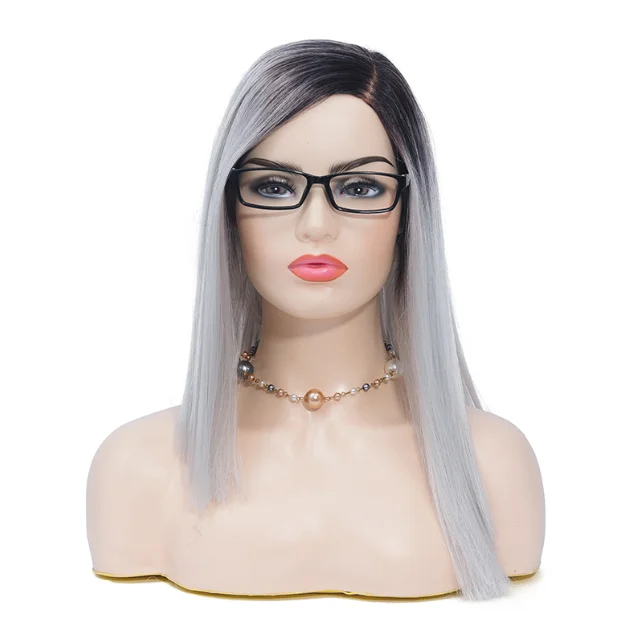 Women Realistic Mannequin Head Bust Sex Mannequin for Magasin Wig Earring Hat Display Head with Shoulders Female Mannequins