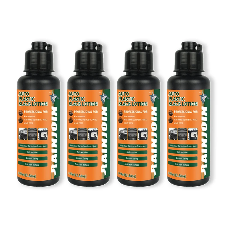 100mlAuto Plastic Black Lotion Back To Black Gloss Autos Polish And Repair Coating Renovator For Cars Detailing