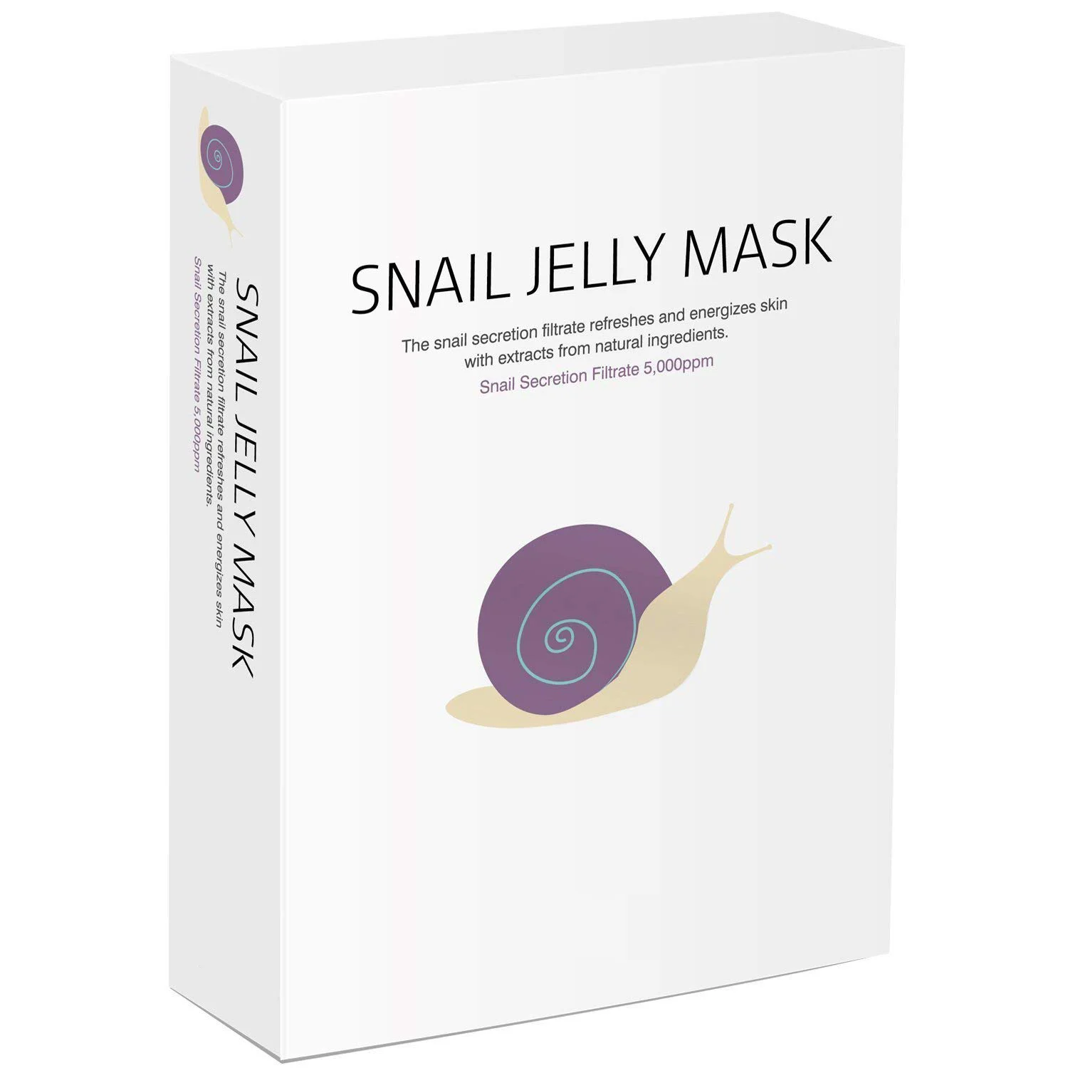 Wholesale Skin Care Moisturizing Snail Proteins Mask Nourishing Repairing Collagen Snail Jelly Face Mask