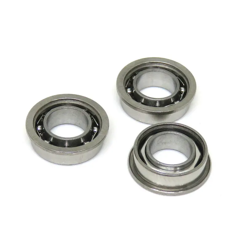 Rust-Proof SMF128 Flange Stainless Steel Bearings 8x12x2.5mm