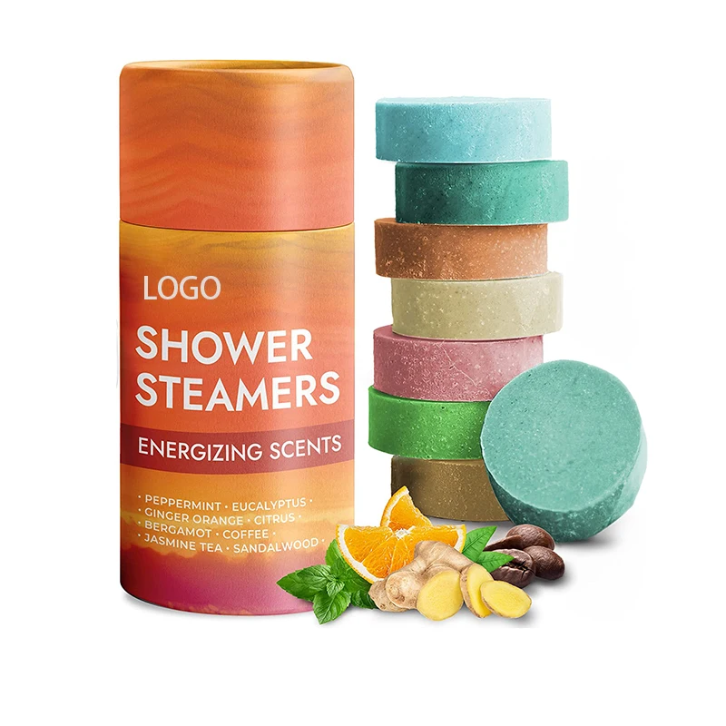 OEM Lavender Shower Steamers Aromatherapy Variety Pack of 8PC Shower Bombs with Essential Oils