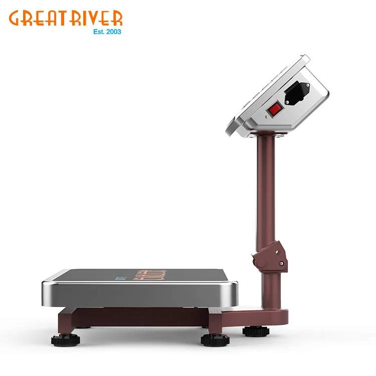 50KGS 60KGS 100kg 300kgs calibration of tcs electronic small industrial digital platform scale for sale