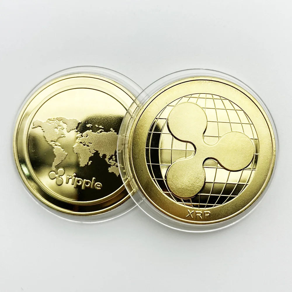 Изготовленный На Заказ Металл покрыто золотом серебром новинка xrp пульсации