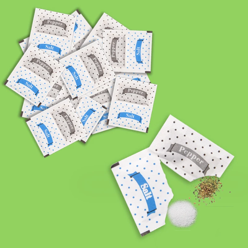 Factory Custom Wholesale High Quality Disposable Environmental protection Pepper Salt Sachets Supplier