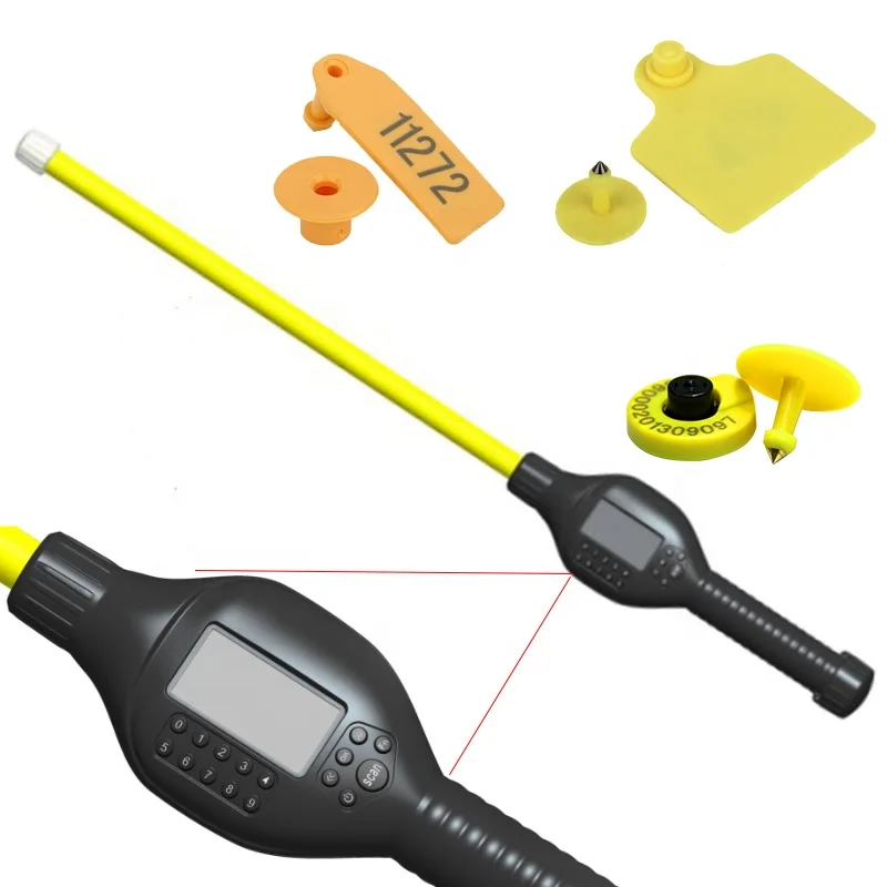 Including Headset USB ISO11784 134.2KHz Fdx-b RFID Animal Glass Pet Tag Microchip Reader