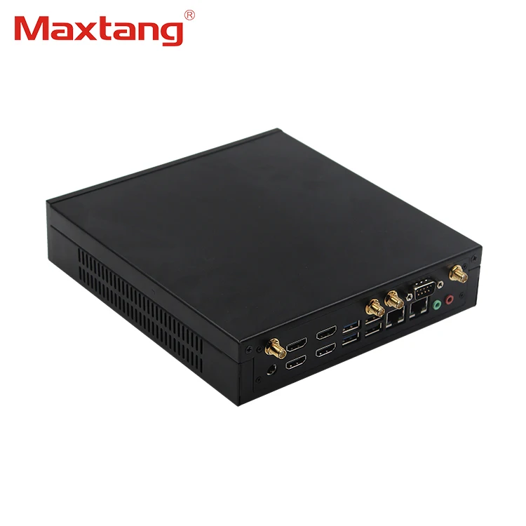 Factory Price Maxtang Intel Iris Xe UHD Graphics Tiger Lake Processor based Mini PC 4 HDMI i7 Mini Computer