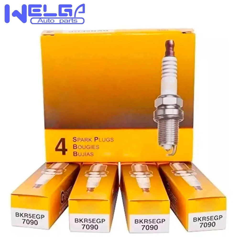 Auto Iridium Spark Plugs BKR5EGP 7090 For Toyota BKR5EGP Original Spark Plug