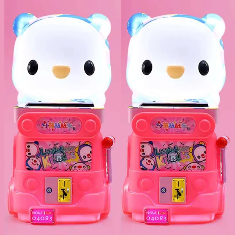 ThreePlus kids little video coin operated children hitting hammer arcade game machine for sale