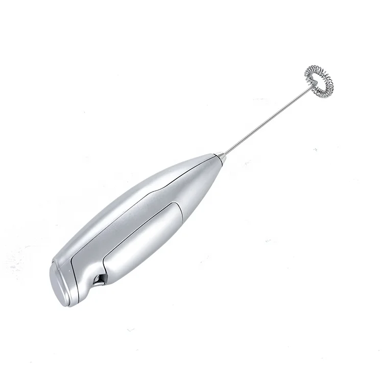 Portable Rechargeable Stainless Steel Milk Frother Handheld Automatic Coffee Electric Milk Frother