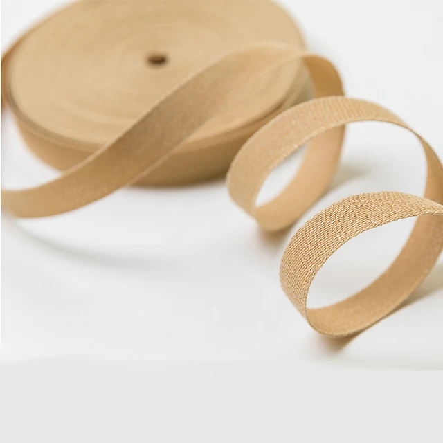 Environmental 100% Paper Material Paper Webbing , Paper Ribbon, Paper Strap 100 Color Available