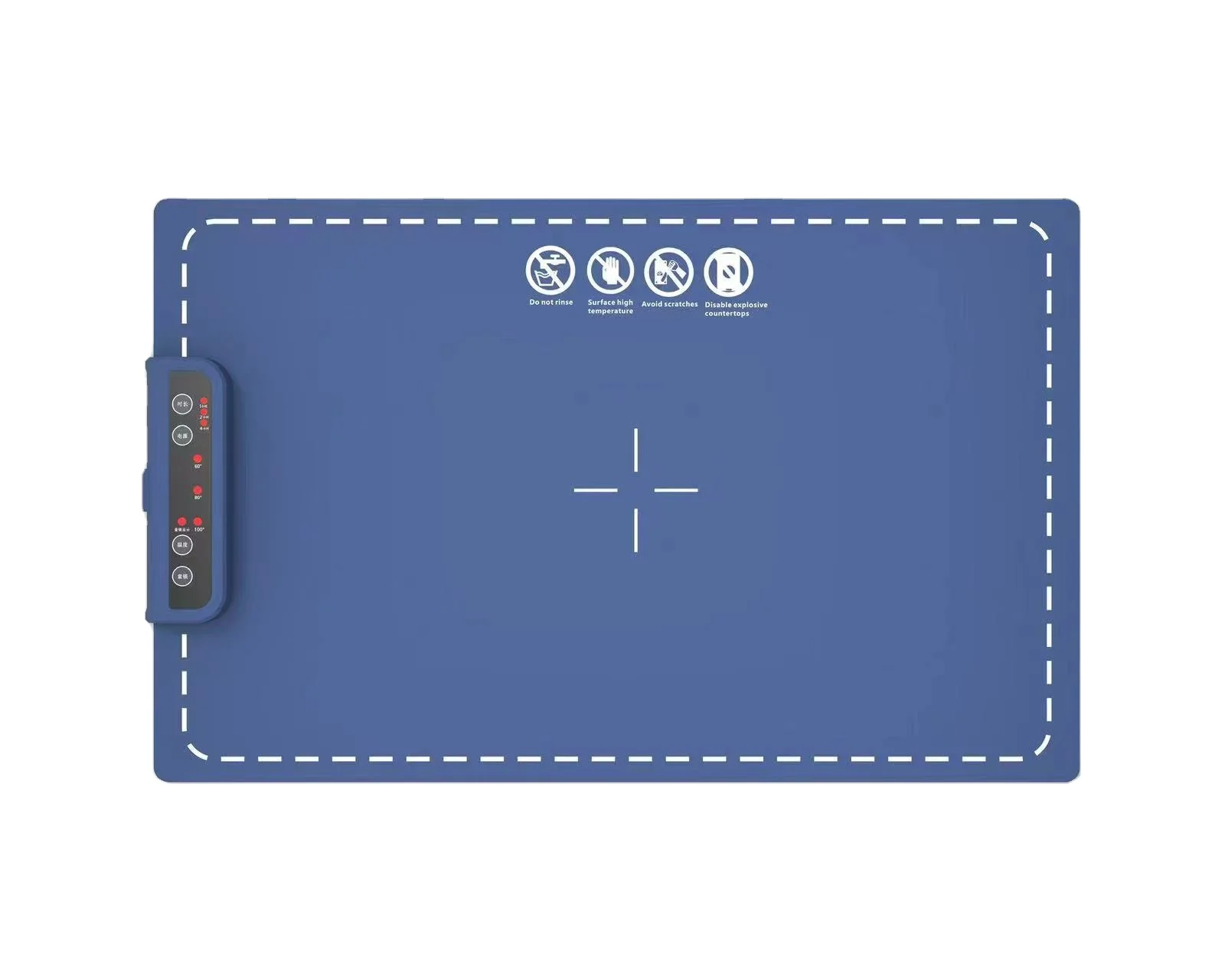 Folding Food warm Heating place mats Three-gear heating tableware mat