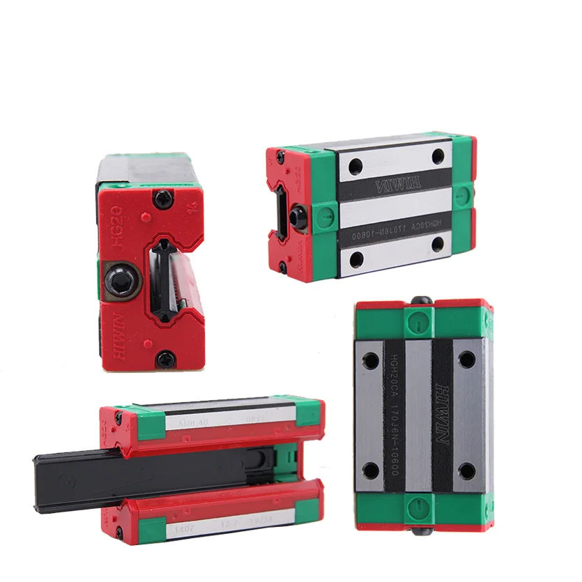 Original HIWIN linear guide HGH20CA HGH20HA HGW20CC block and rail for high-speed conveyors
