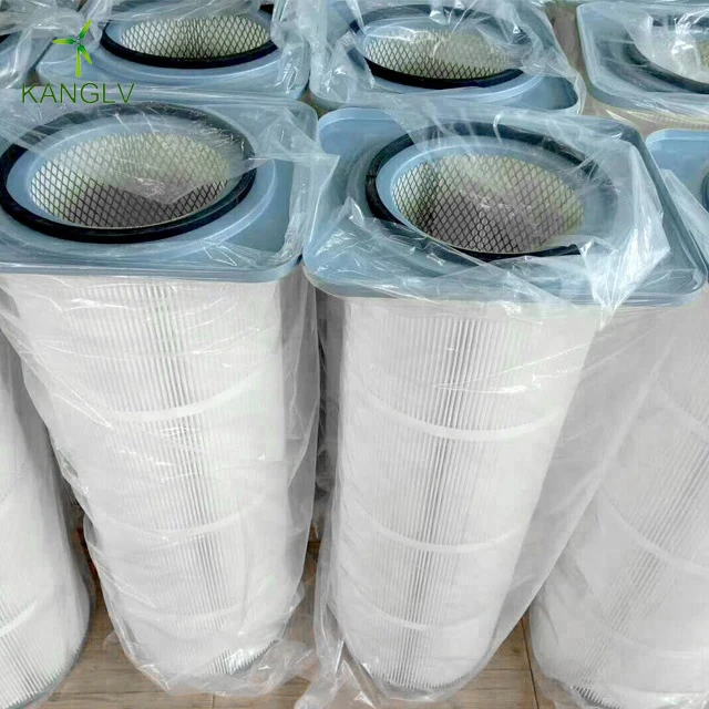 Заводская прямая промышленная воздушная Порошковая пылеулавливающая огнестойкая пылеулавливающая фильтрующая картридж пылеулавливающий фильтр для дробеструйной машины