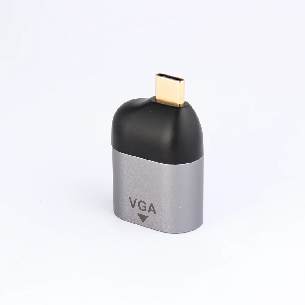 Hanstar USB Type C концентратор Type-C к VGA адаптер USB-C 3,0 1080P 60 Гц Тип C Аудио Видео адаптер конвертер для MacBook Pro