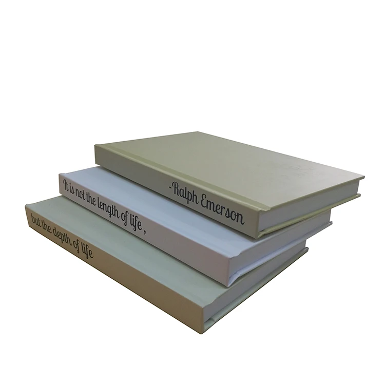 Printed 3 Pieces Decorative Books Modern Farmhouse Stacked Books Stacks Faux Paper Books Decor for Home Coffee Tables