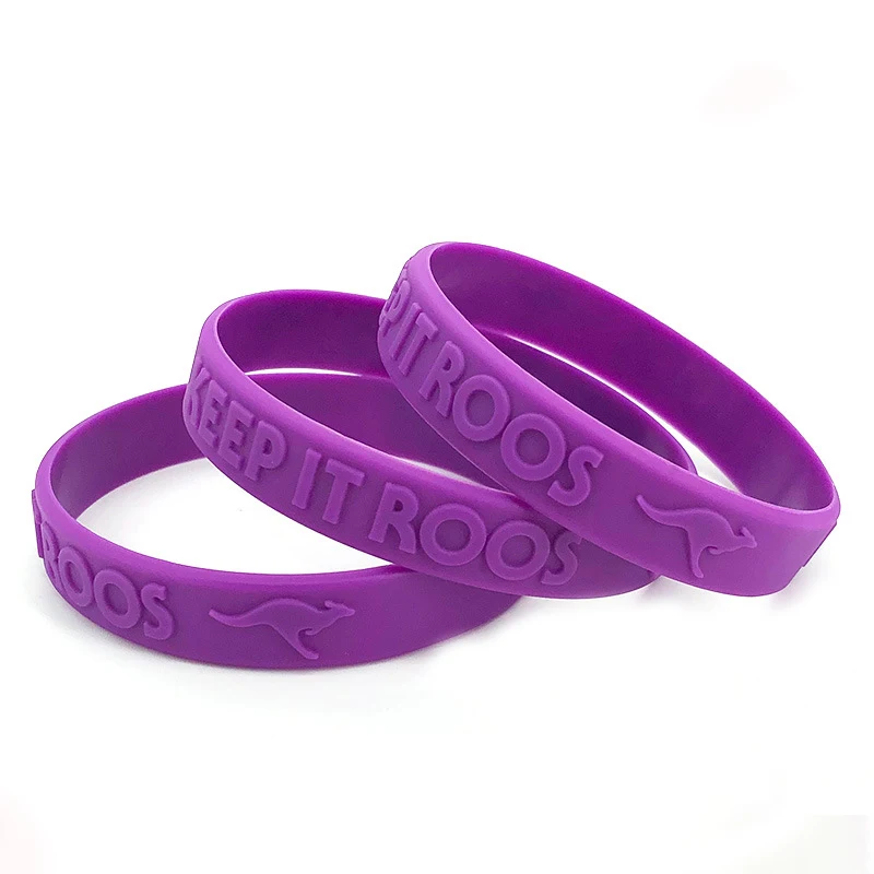 Custom Logo Wrist Bands Silicone Bracelets Personalized Customized Luminous Rubber
