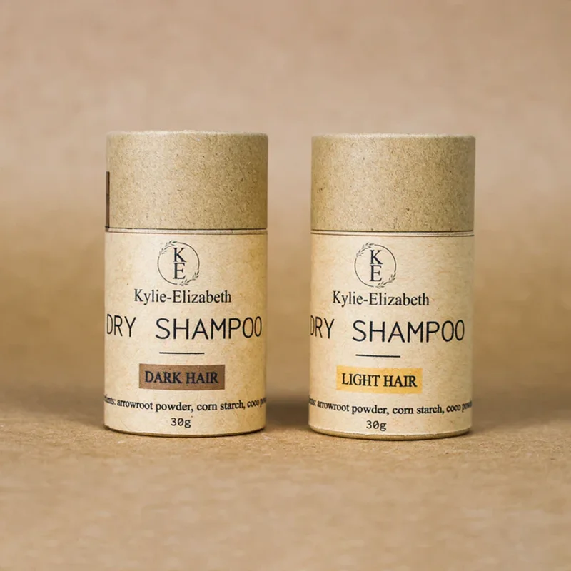 Eco Beauty Paper Jar 100% Biodegradable Round Kraft Paper Tube Cylinder Packaging Box