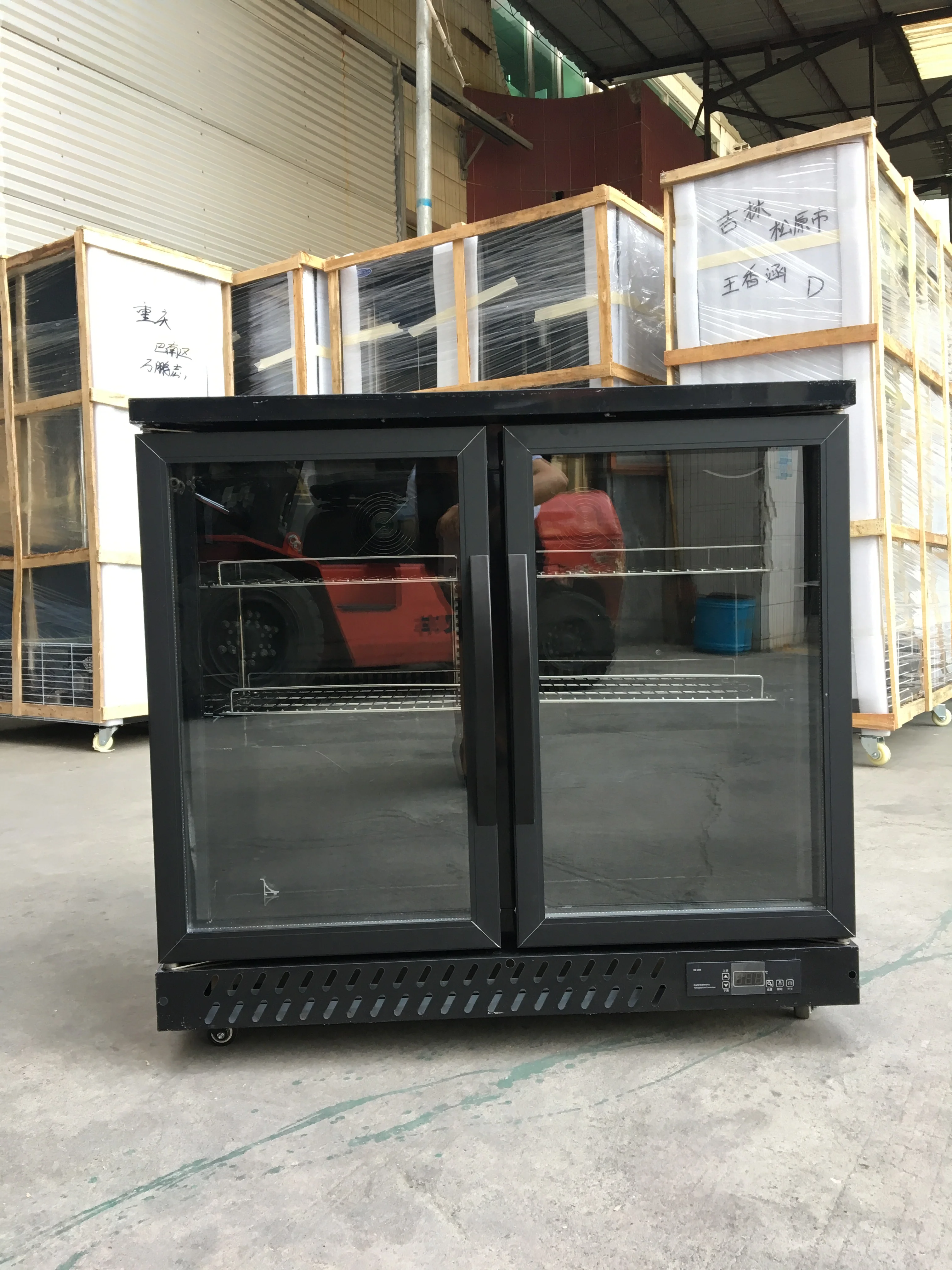 Supermarket build-in auto evporation system bar cooler