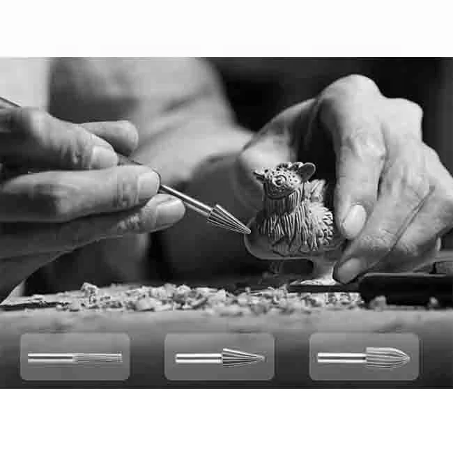 Hot Sale cost-effective High Quality Tree Shape Tungsten carbide burr (1/4 Inch Shank)