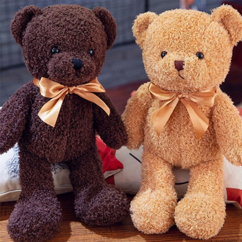 Wholesale PPyou custom 30cm mini rose cartoon teddy bear bulk with t-shirt plush stuffed toy gifts soft doll for kids