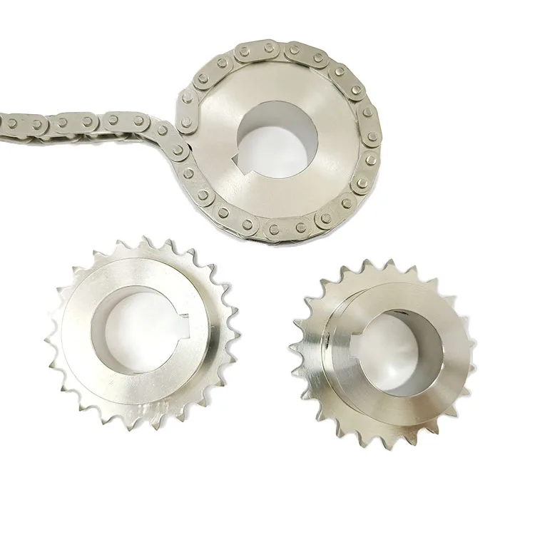 Custom roller sprocket steel ANSI DIN transmission chain sprocket
