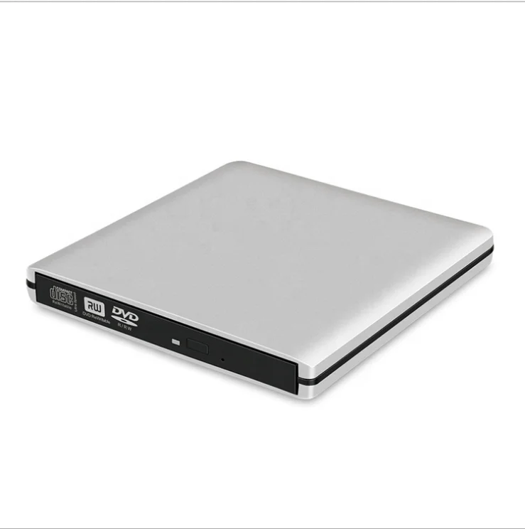 
External DVD CD Drive USB 3.0 Burner Writer Drive Player for Laptop/ Desktop / Macbook / Mac OS / Windows10 /8/ 7 / XP / Vista 