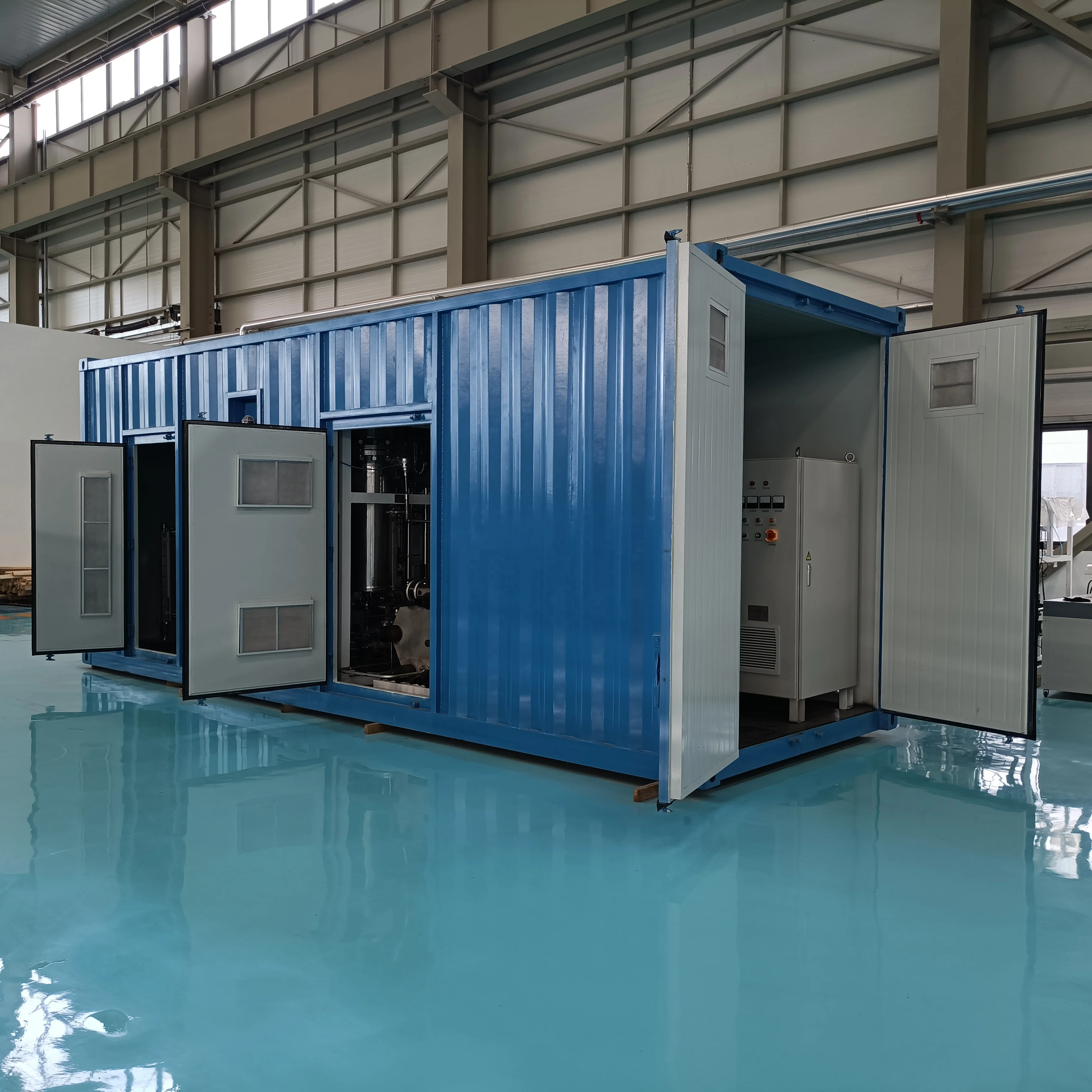Energy Saving High Purity Hydrogen Gas Generation machine Alkaline water electrolyzer refueling Station Power Plant electrolizer
