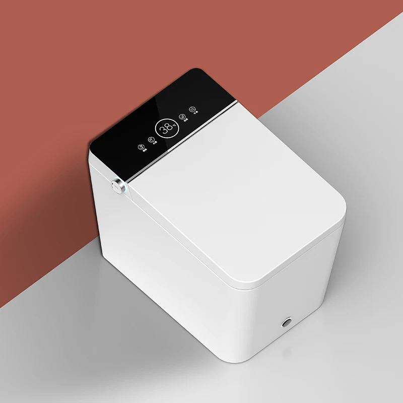 no water pressure limit smart toilet square design auto opening and flush wash and dry good quality big plumbing 110v 220v uk p