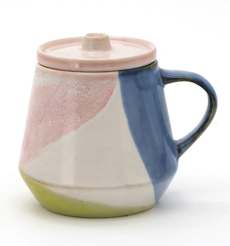 
Customized ceramic sugar creamer set with handpainting for gift sets 