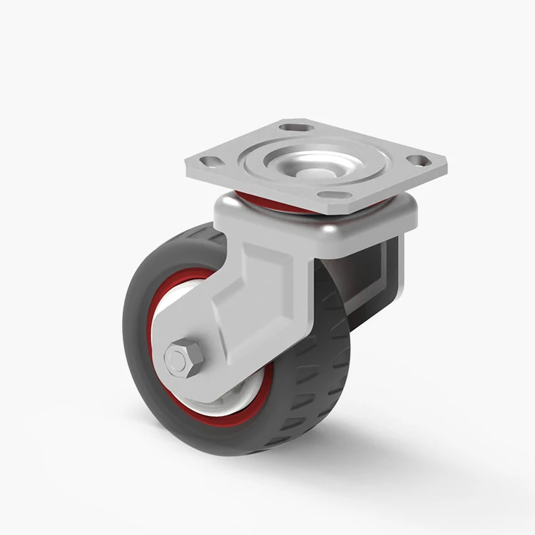 4-inch heavy Pu universal wheel fixed caster cart equipment 100.159202-2