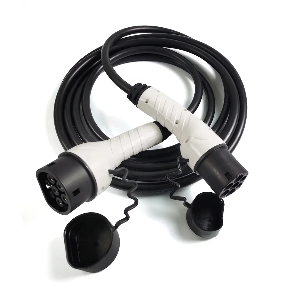 Home  portable 32A 7kw type 2 to type 2 EV charger cable for electric vehicle