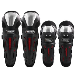 Stainless Steel Shell Knee-protection Gear And Elbow Gurads Motorcycle Knee Pads For Motor Bike