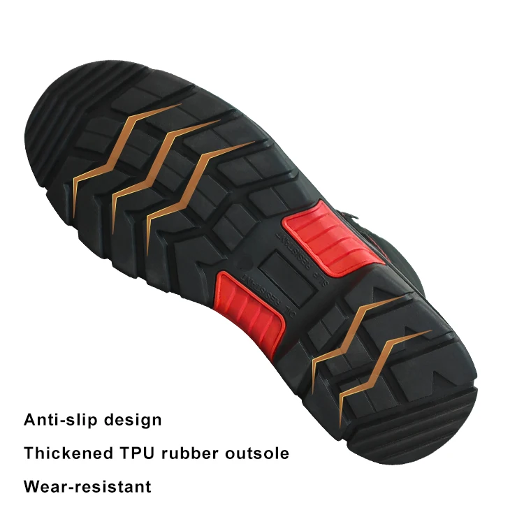 Cow Leather s3 safety work boots Protection One-piece injection molded sole industrial oil resistant safety boots steel toe