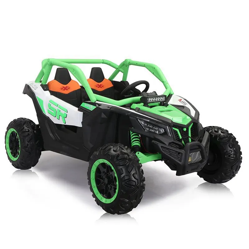 24V 6x6 Ride On Car for Big Kids, 4x75W 5.9MPH Ride on Toy Electric UTV with Parent Remote, Eva Tires, 4 Shock Absorbers