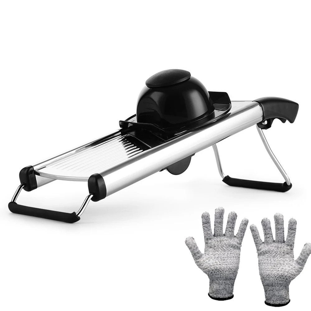 Interchangeable Blades Multifunctional Adjustable Manual Fruit Cutter Food Vegetable Cutter Slicer